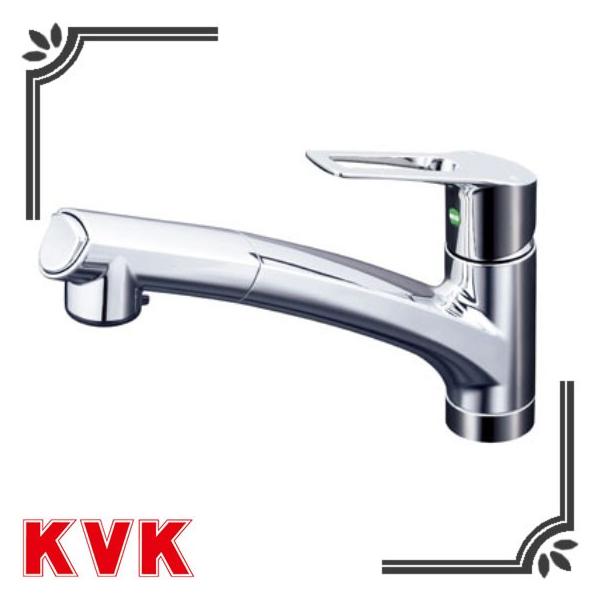 KVK 流し台用シングルレバー式シャワー付混合栓(eレバー)(寒冷地 KVK 流し台用シングルレバー式シャワー付混合栓(eレバー)(寒冷地