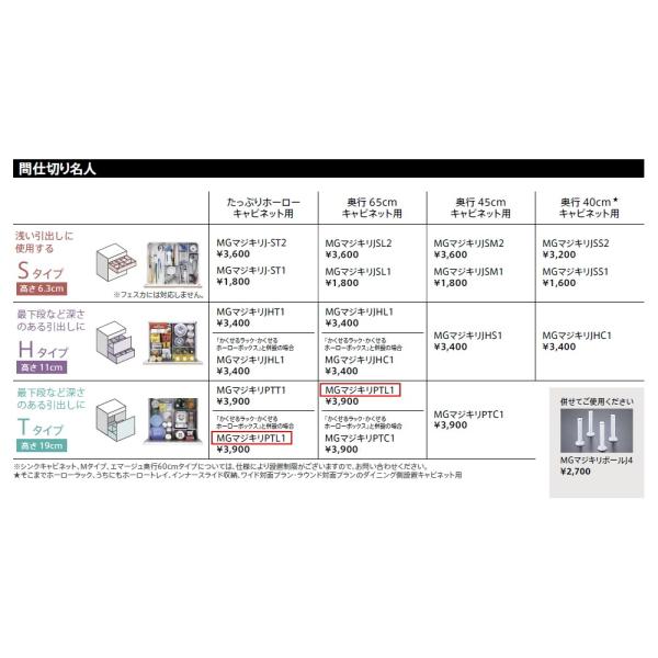 タカラスタンダード　間仕切り名人 MGマジキリJ HS 1 jyusetsupro_2000936