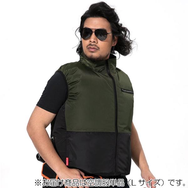 空調冷風服フルセット(Lサイズ) COVELL 【公式直営店・7色展開】 空調冷風服 2025年最新 24V/32V