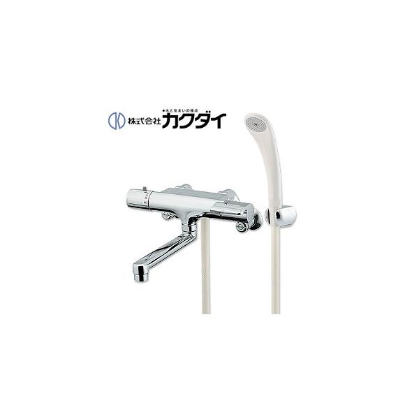 カクダイ サーモスタットシャワー混合栓 173-061 (水栓金具