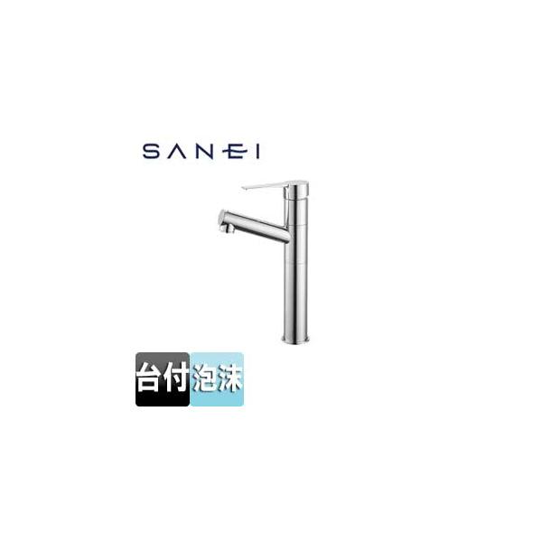 SANEI シングルワンホール洗面混合栓 K475NJVZ-2T1-13 (水栓金具) 価格  