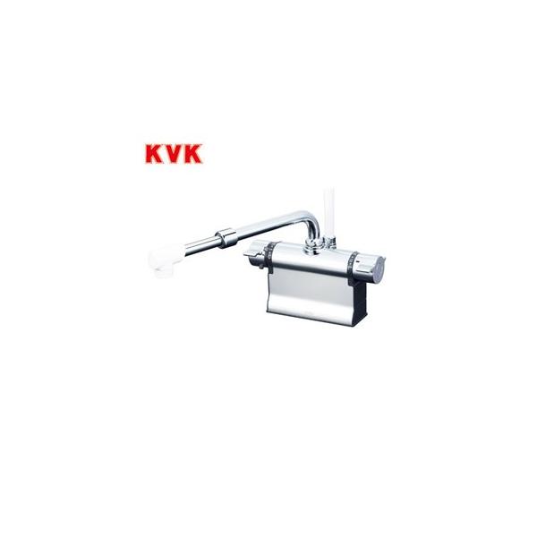 KVK デッキ形サーモスタット式シャワー(伸縮自在パイプ付 KVK デッキ形サーモスタット式シャワー(伸縮自在パイプ付