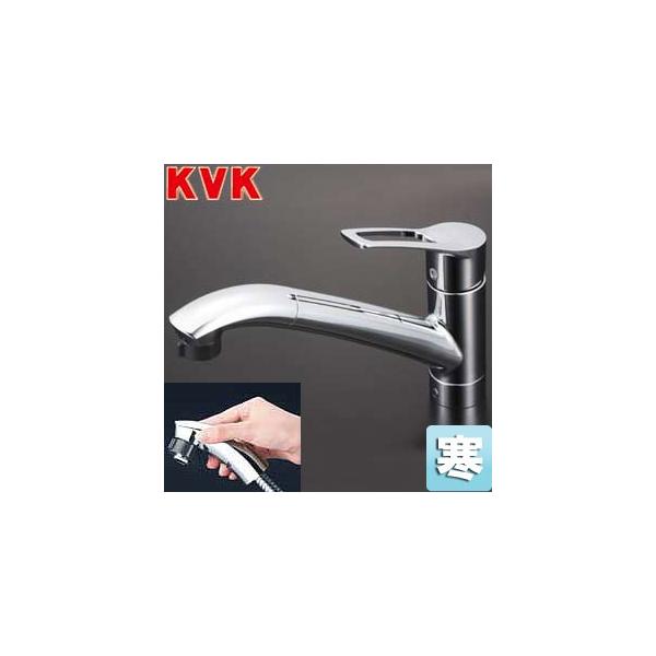 KVK シングルシャワー付混合栓(寒冷地用) KM5031ZJT (水栓金具 KVK シングルシャワー付混合栓(寒冷地用) KM5031ZJT (水栓金具