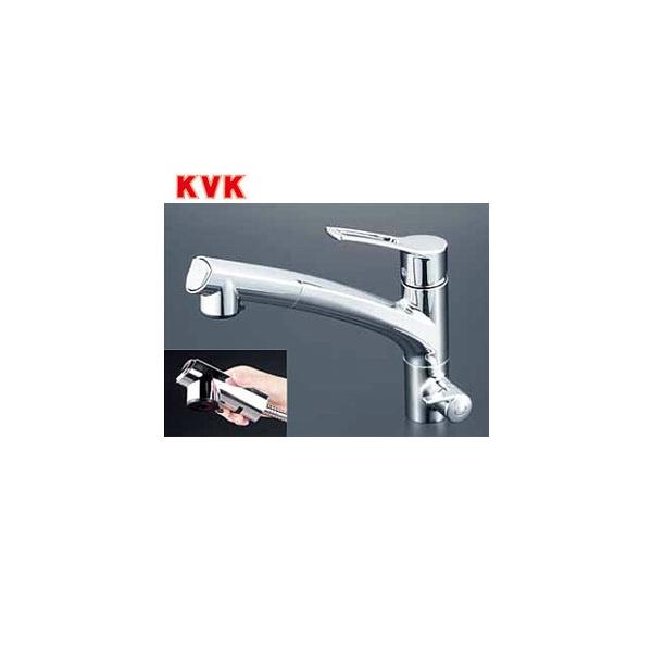 KVK ビルトイン浄水器用シングルシャワー付混合栓 KM5061NSCCK KVK ビルトイン浄水器用シングルシャワー付混合栓 KM5061NSCCK