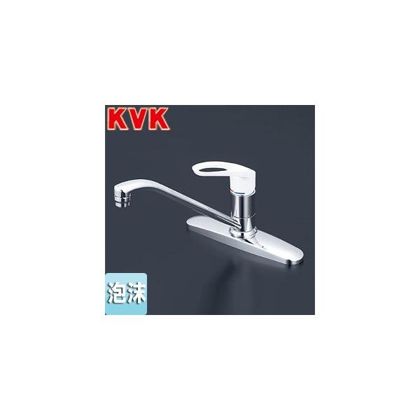KVK 流し台用シングルレバー式混合栓 KM5091 (水栓金具) 価格 KVK 流し台用シングルレバー式混合栓 KM5091 (水栓金具) 価格