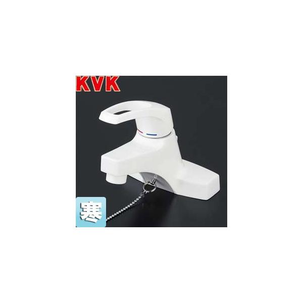 KVK 洗面台 シングルレバー混合栓 KM7014T ゴム栓付き 分解洗浄済み km7014.jpg