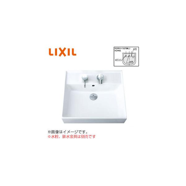 LIXIL（リクシル） LIXIL L-555FCPR 洗面器単品[ベッセル式][壁掛式