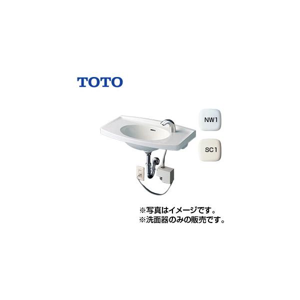 TOTO TOTO L270D 洗面器単品[壁掛式][カウンター一体形][水栓取付穴径 
