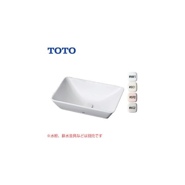 TOTO L725 手洗器単品[ベッセル式][角形][390×260] : 住設ドット