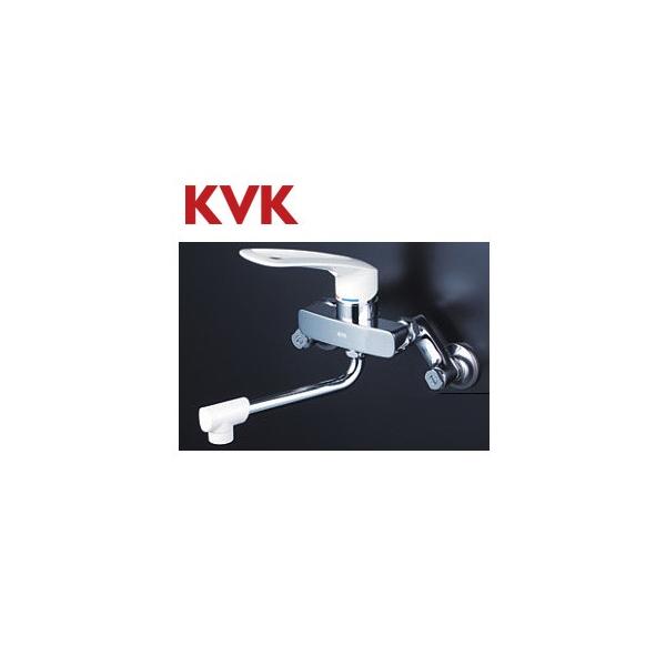 KVK シングルレバー式混合栓 長尺ハンドル MSK110KLL (水栓金具 KVK シングルレバー式混合栓 長尺ハンドル MSK110KLL (水栓金具