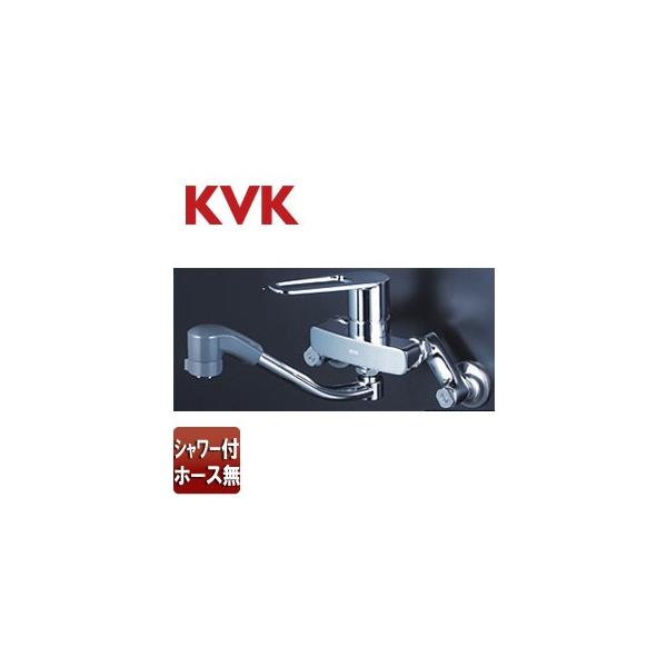 KVK シングルレバー式シャワー付混合栓 MSK110KRFUT (水栓金具 KVK シングルレバー式シャワー付混合栓 MSK110KRFUT (水栓金具