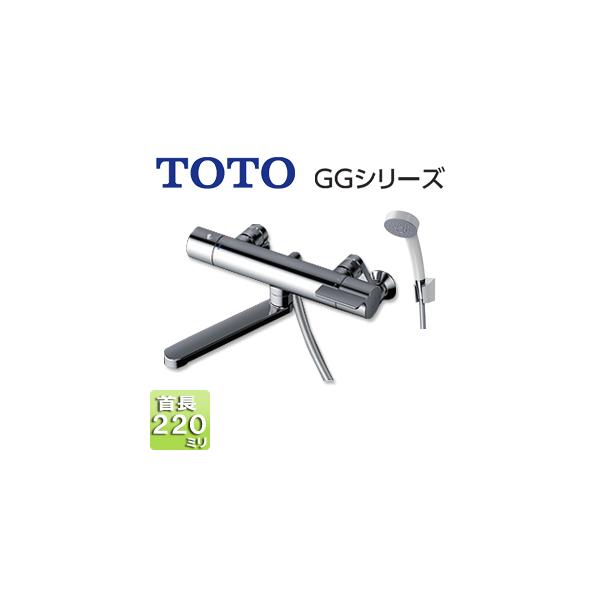 TOTO 浴室用壁付サーモスタット混合水栓　TBV03406J1 TOTO 壁付サーモスタット混合水栓(コンフォートウエーブ1モード