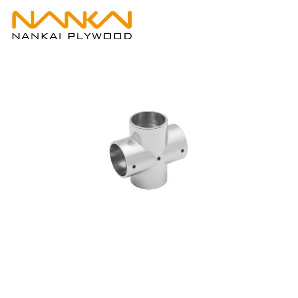 南海プライウッド パイプシステム収納 十字ブラケット 回転止め付き