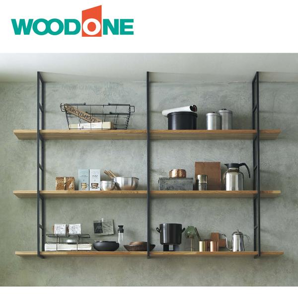 ウッドワン 無垢の木の収納 キッチン上プラン オーク KB-001 WOODONE