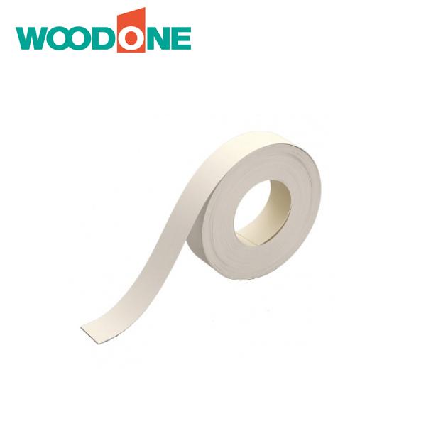WOODONE 木口シート 裏面糊無し 10m×24mm ZHMER10-7erabo用の木口シートです。 棚板をカットした後の木口面に貼って使用します。長さ10m×幅24mmで、15mm厚の棚板と21mm厚の棚板兼用です。【サイズ】長さ1...