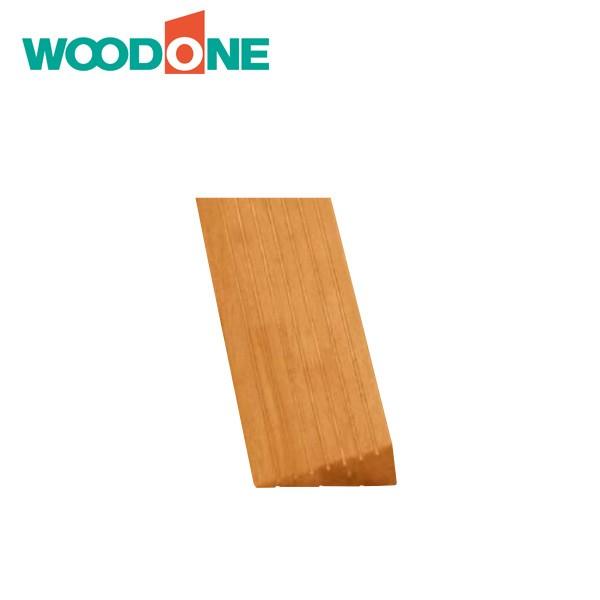 WOODONE すりつけ板30 ZMST-30敷居の段差をスロープにすることで、車椅子の出入りを容易にします。先端部は3mm、勾配は1/4以下(約14°)に設定しています。【材質】ラバーウッド集成材・ポリウレタン塗装【サイズ】30×113×...