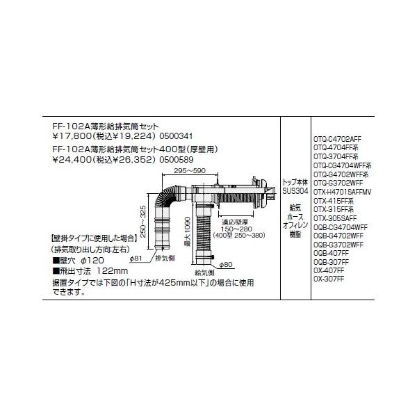 �m�[���c(NORITZ) FF-102A���`���r�C���Z�b�g�@���i�R�[�h0500341 ����