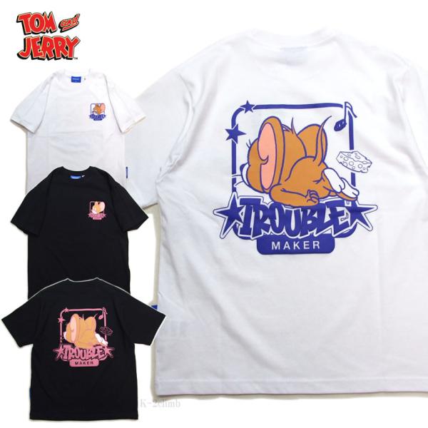トムとジェリー プリント Tシャツ 半袖 tシャツ SEQUENZ シークエンス