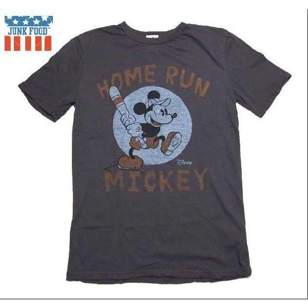 ジャンクフード ミッキーマウス半袖tシャツ S 3132 K 2climb ヤフー店 通販 Yahoo ショッピング