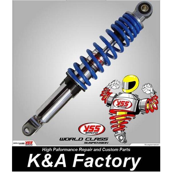 信頼のYSS Racing リアショック/リアサスペンション 270mm スーパーディオ系 AF27/AF28 ライブディオ系AF34/AF35 40mmローダウン仕様