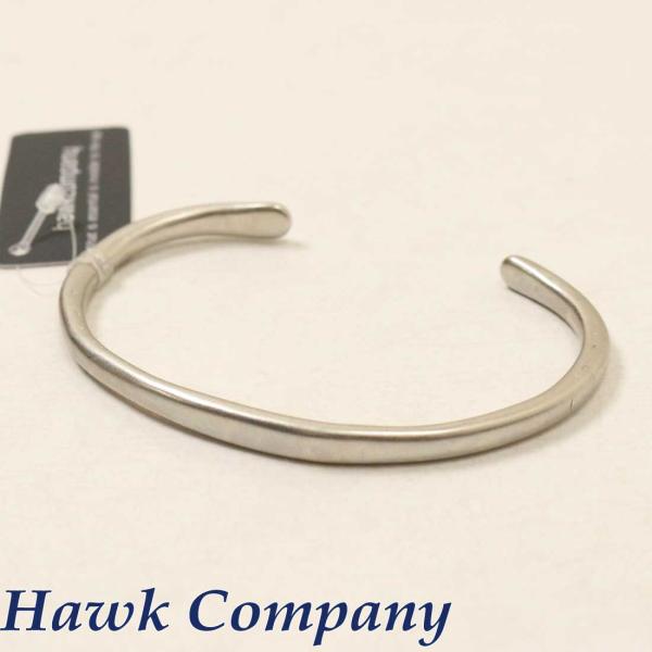 メール便発送 ホークカンパニー Hawk Company 260601 バングル メタルカフブレスレット シルバー メンズ レディース プレゼント ユニセックス