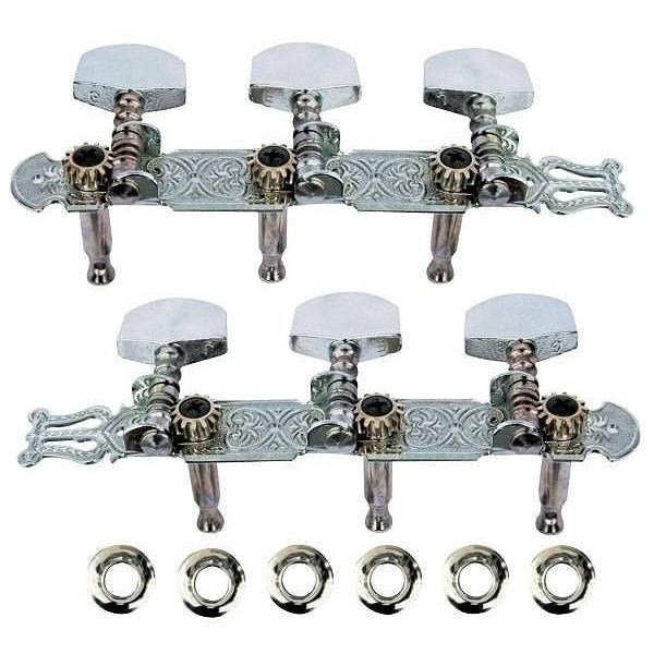 他サイト： 【E】ギター糸巻き★アコギ35mm用★3連ペグ★GM-Fの商品画像