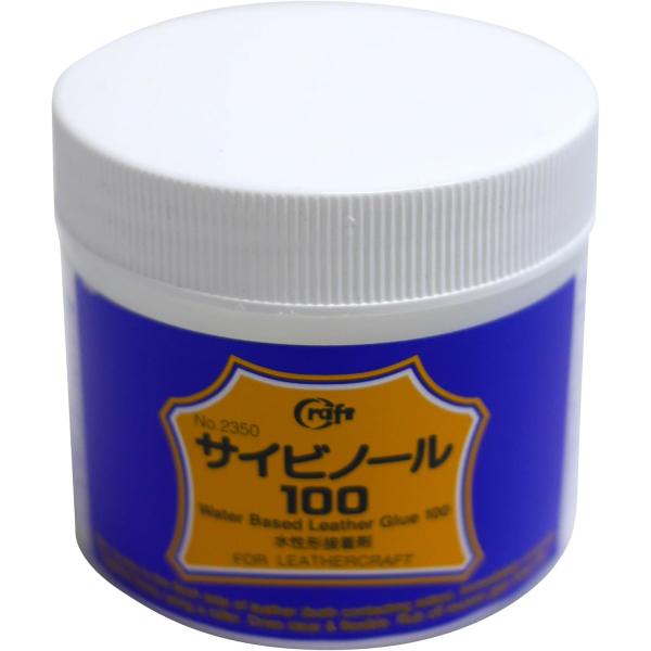 酢酸ビニル樹脂の水性系接着剤で、のびが良く乾燥後は半透明になります。臭いが少なく安全に使用できます。【使用法】接着面の両面または片面にヘラで薄く均一に塗ります。乾燥前に貼り合わせ、ローラーなどで押さえ圧着します。サイズ：80ml