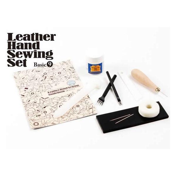 クラフト社 レザーハンドソーイングセット“ベーシック9” 手縫い道具9点
