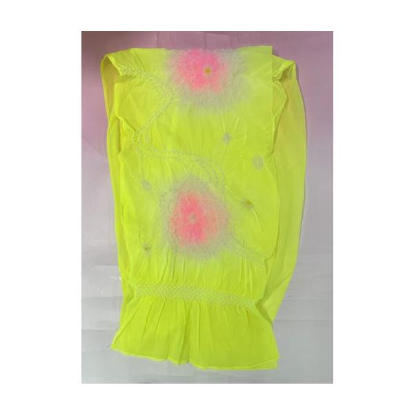 子供の兵児帯は、結ぶと　まるで金魚さんのようで、とても可愛いです！！ちいさい子　特有の可愛さを強調してくれます。素材　　ナイロン　１００％　・日本製長さ　　２，６ｍネコポス可能　３００円（ポスト投函・配達日時指定・代金引換不可）（＾＾）Ｖ