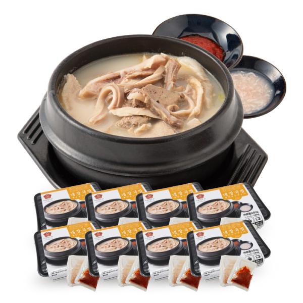 韓国料理 bibim'  ネジャンクッパ (８個セット)   1人前 韓国食品 冷凍食品 スープ 韓国スープ 韓国料理 取り寄せ セット レンジ調理