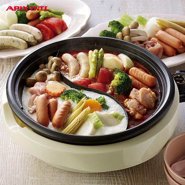 送料無料 アピックス Asp 390iv 電気二食鍋 アイボリー Apix キッチンダイレクト 通販 Yahoo ショッピング