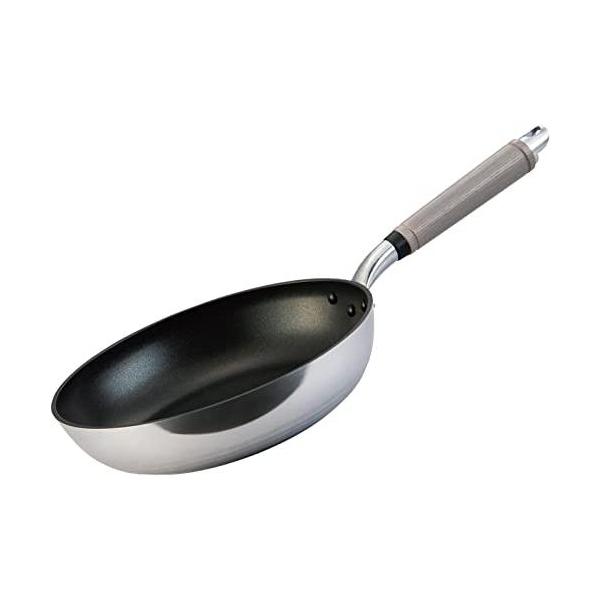 富山県高岡の職人技術とアルミ-マグネシウム合金でシリーズ最軽量化を実現した、最高級コーティングフライパンです。アルミキャスト（鋳造）製だから、熱をたっぷり蓄え熱ムラのない全面均一加熱でおいしく調理します。耐摩耗性試験200万回クリアしていま...