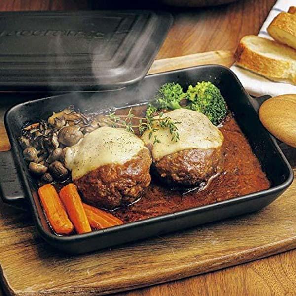 セラミックグリルプレート カクセー Graceramic グレイスラミック 陶製グリルプレート : キッチン