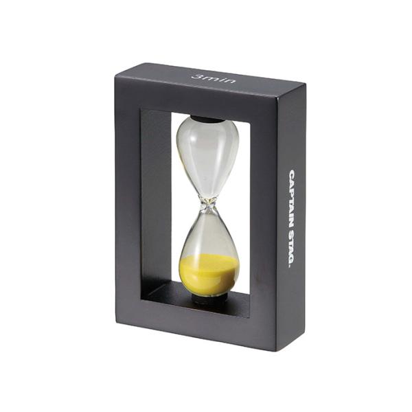 インテリアとしてお部屋のアクセントに ちょっとした作業時間の目安に 天然木・ガラス・砂