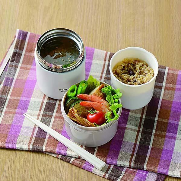 パール金属 Hb 5442 ホームレーベル ステンレスランチジャー370バッグ付 ホワイト Pa キッチンダイレクト 通販 Yahoo ショッピング