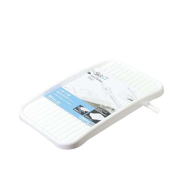 水がたまらず、自然とシンクへ流れます可動式排水ノズル付43×26×5.5cm日本