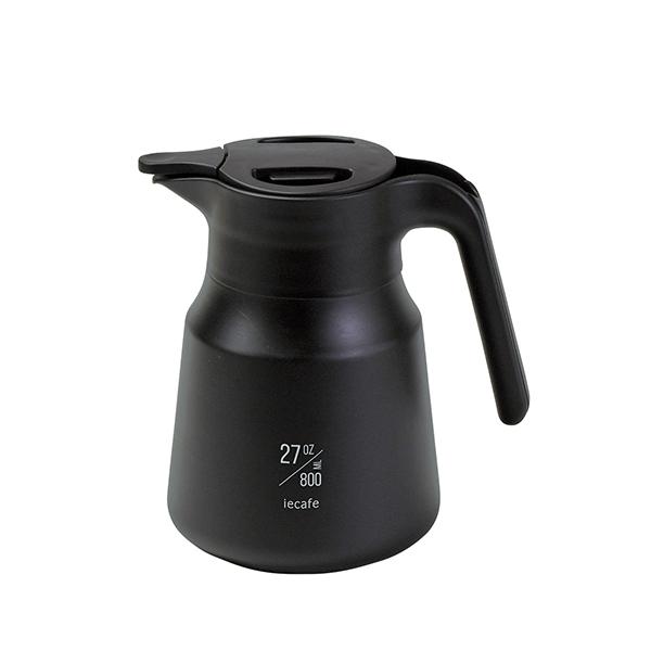 真空断熱構造で保温力抜群コーヒー2〜6杯用17.5×13×18.5cm中国