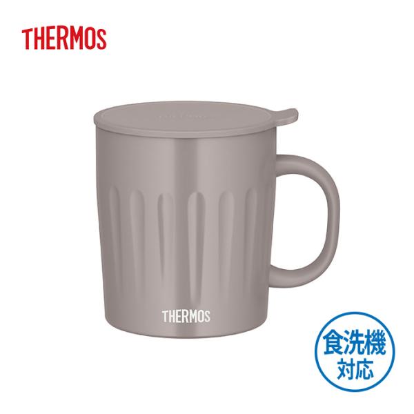 他サイト： 2024秋 サーモス JTA-550 GG マグカップ 550ml グレージュ 蓋付き 保温保冷 食洗機対応モデルの商品画像