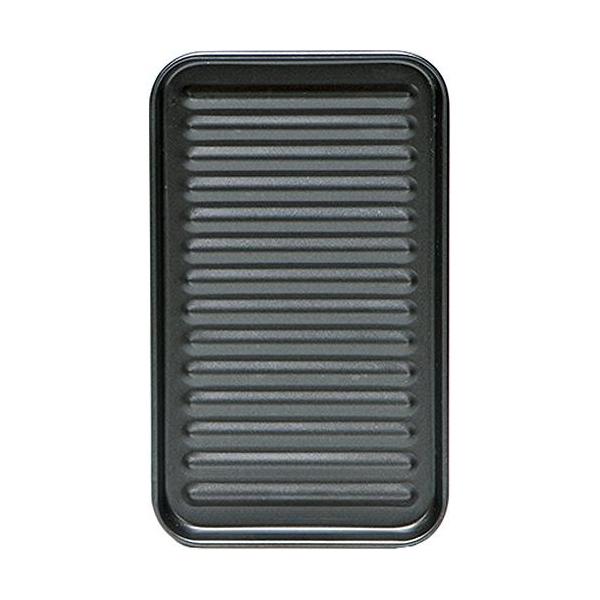 朝食などの用意、冷凍食品の調理、お弁当のおかず作りに便利です焼き面が波状なので溝に油が落ち、余分な油分を取り除いてくれますフッ素Ｗコートで食品がくっつきにくく、お手入れが簡単ですアルミ製でとても軽く、水洗いしてもサビにくいです■サイズ：約2...