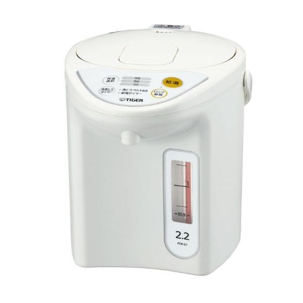■節電タイマーで電気代お得■98℃・90℃・70℃の3段階で保温温度が選べる■湯わかし時の消費電力を700Wにおさえ、省エネプログラムで、蒸気量もおさえた安心仕様●サイズ：幅21.2×奥行28×高さ25.4cm●重量：2.0kg●容量：2.2L