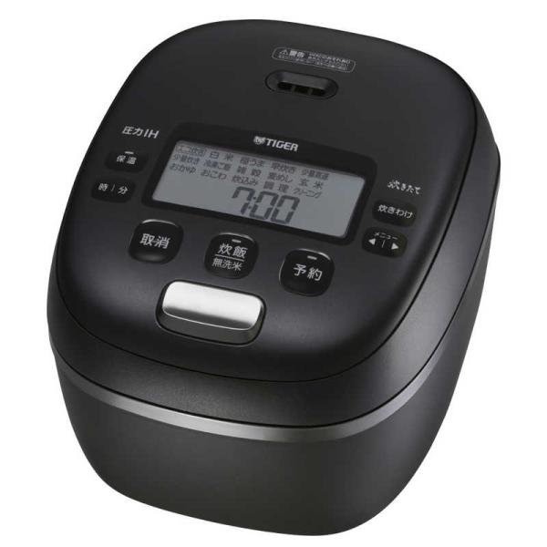 TIGER - タイガー炊飯器 5.5合 IH  ブラック JPH-A100-K Amazon | タイガー IH 炊飯器 5.5合 スミ tacook 炊きたて 炊飯