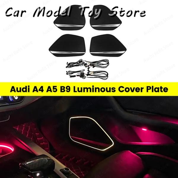 並行輸入品 アウディ A4 A5 B9 S4 S5 RS4 RS5 用 32色  LED スピーカーカバー カードア用ミッドレンジホーンスピーカーカバー 装飾プ