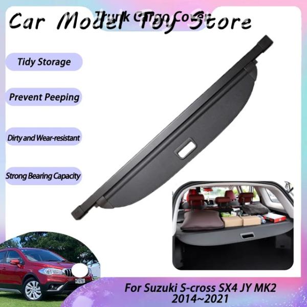 並行輸入品 スズキ S-cross SX4 JY MK2 2014〜2021年式2015年2016年2018年2023年式用 カートランクカーゴカバー カーテン