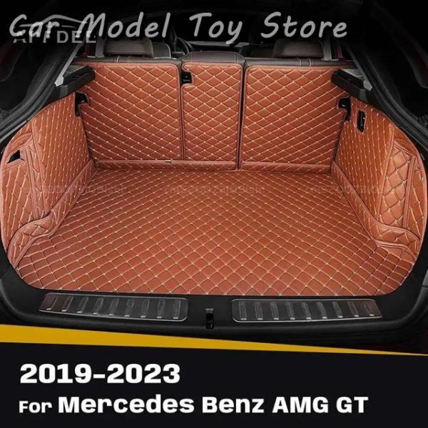 並行輸入品 メルセデスベンツ AMG GT 2019-2023年式用 フルカバー トランクマット 車内パッド カーゴライナー インテリアアクセサリー