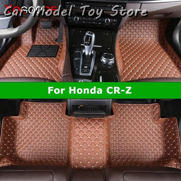 並行輸入品 ホンダ CR-Z CRZ 2010-2023 用カーフロアマット カーペット フットマット アクセサリー