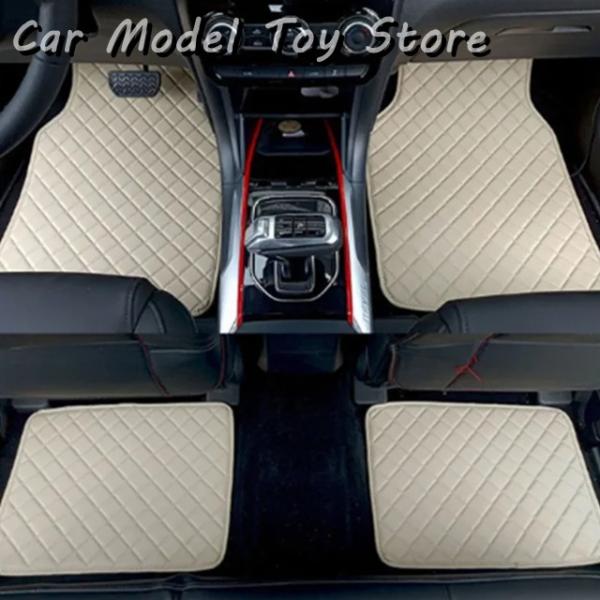 並行輸入品 アウディ A5 スポーツバック 2010年2016年2017年2021年用 レザー製防水 カーフロアマット アクセサリー