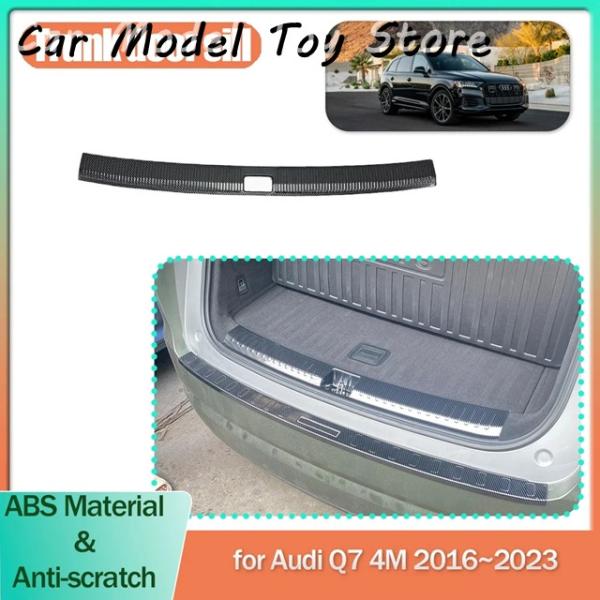 並行輸入品 アウディ Q7 4M 2016〜2023年式2017年式用 トランクドアシル 傷防止スレッショルドスカッフガードプレートトリム ストリップ パーツス