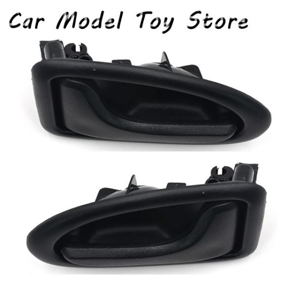 並行輸入品 #45J  カー パーツアクセサリールノー メガーヌクリオ2用ドアハンドル（フロント左右セット（ブラック