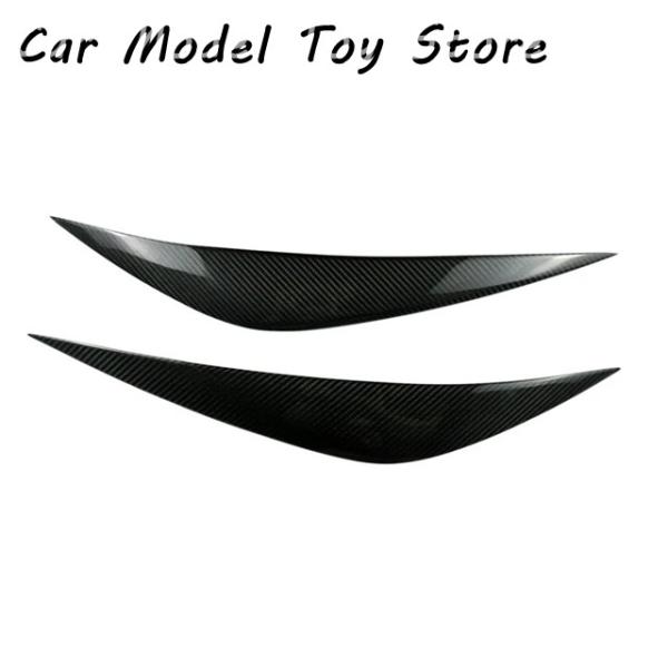 並行輸入品 BMW 1シリーズ F40 2019-2024年式用 フロントヘッドライトアイブロウアイリッドトリムステッカー カーエクステリアアクセサリー