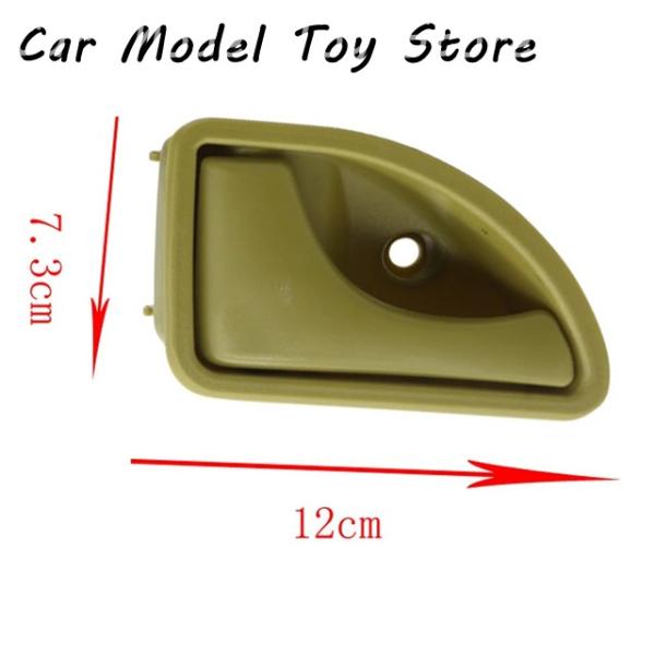 並行輸入品 #25V  カー パーツアクセサリールノー 1997-2019年式 カングー1993-2007年式 トゥインゴ用 ドア内側ハンドル（グリーン